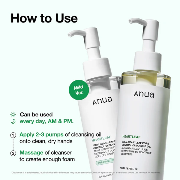 Anua Heartleaf Pore Control Cleansing Oil 200ml