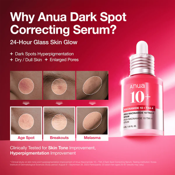 Anua Niacinamide 10% + TXA 4% Serum 30ml