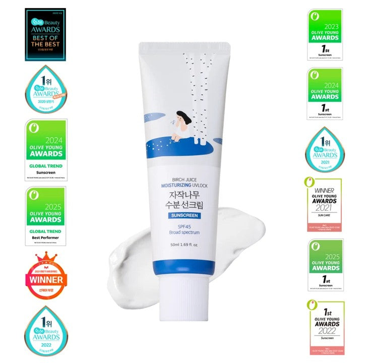 ROUND LAB Birch Juice Moisturizing Sunscreen SPF50+ PA++++ 50ml