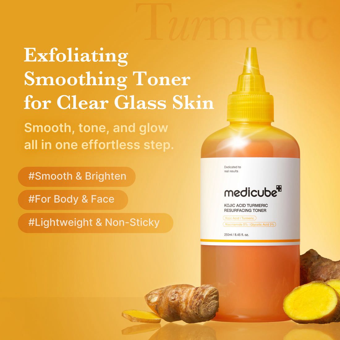 Medicube Kojic Acid Turmeric Toner 250ml