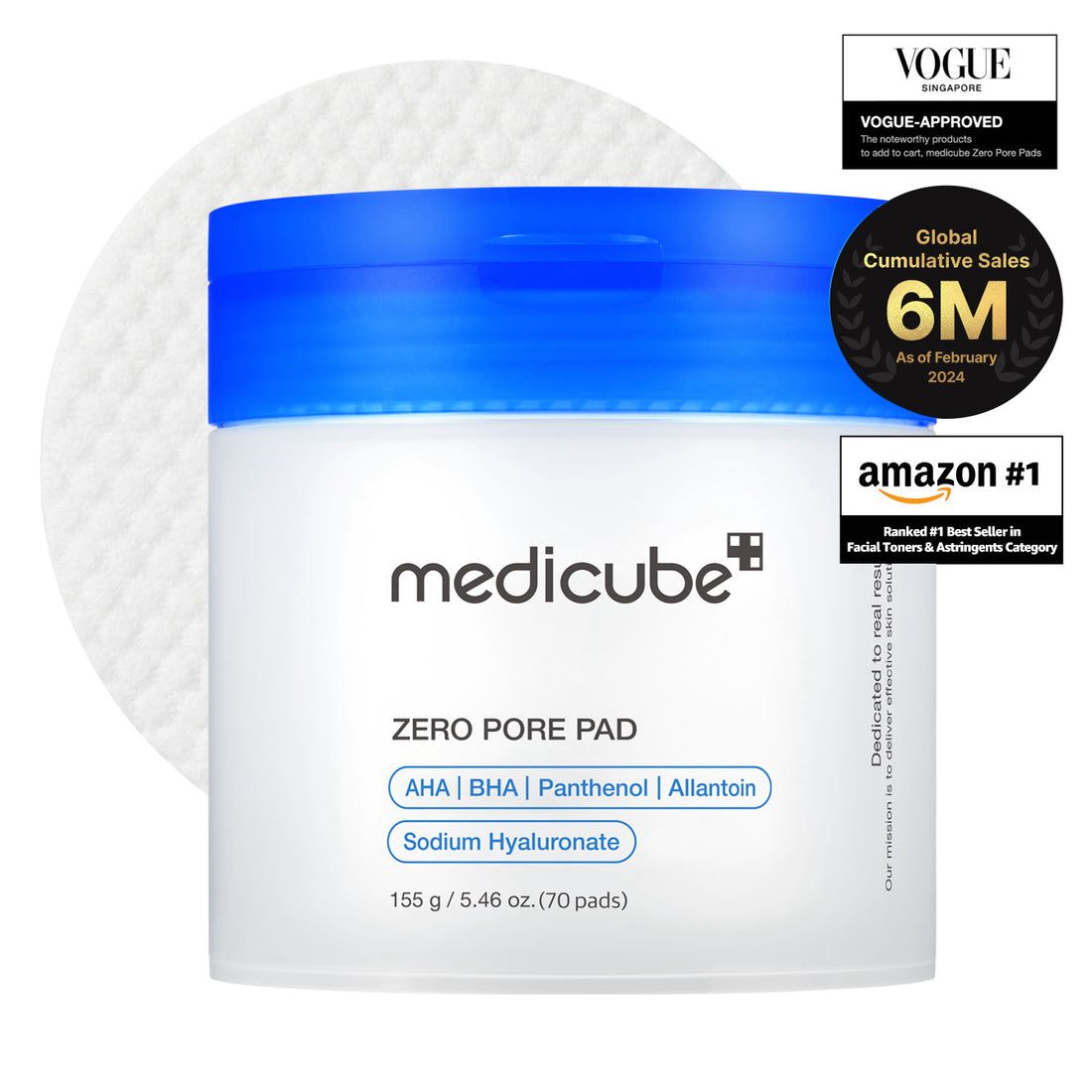 Medicube Zero Pore Pad 2.0 70 Pads